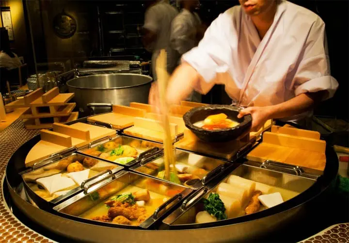 雞高湯關東煮さもん