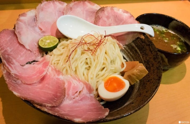 らーめん 鶴武者のちゃーしゅーつけ麺