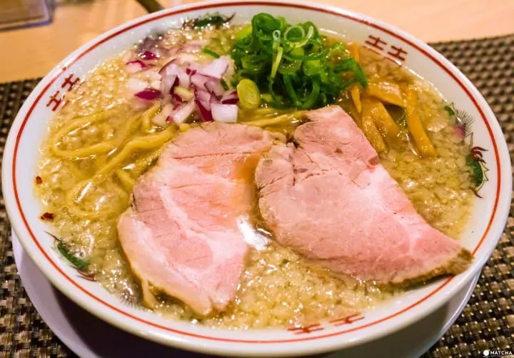 セアブラノ神 壬生本店の背脂煮干そば