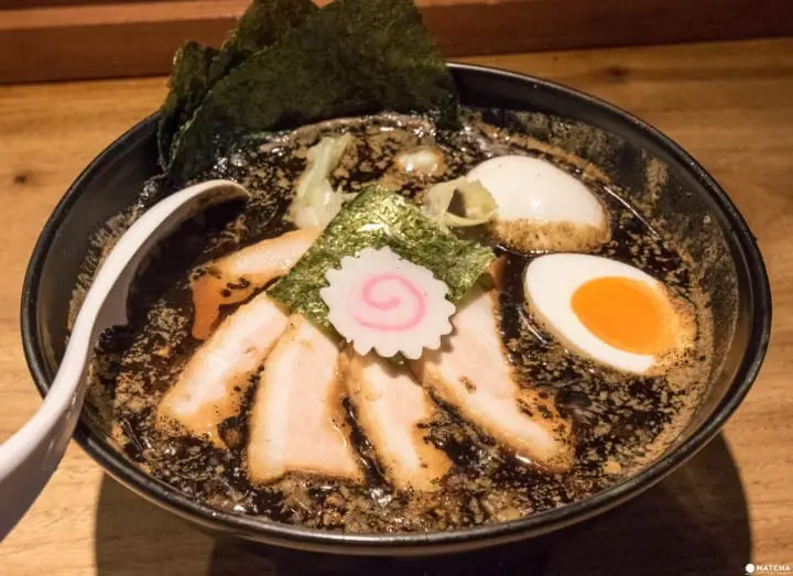 京都 五行のスペシャル焦がし味噌麺