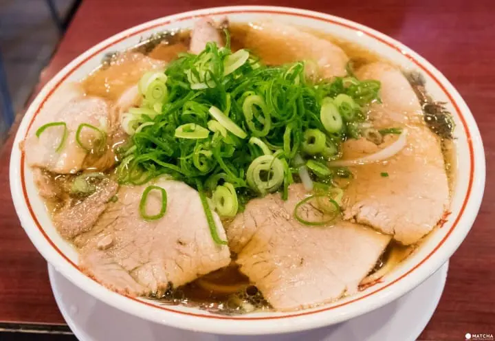 本家 第一旭 たかばし本店の特製ラーメン