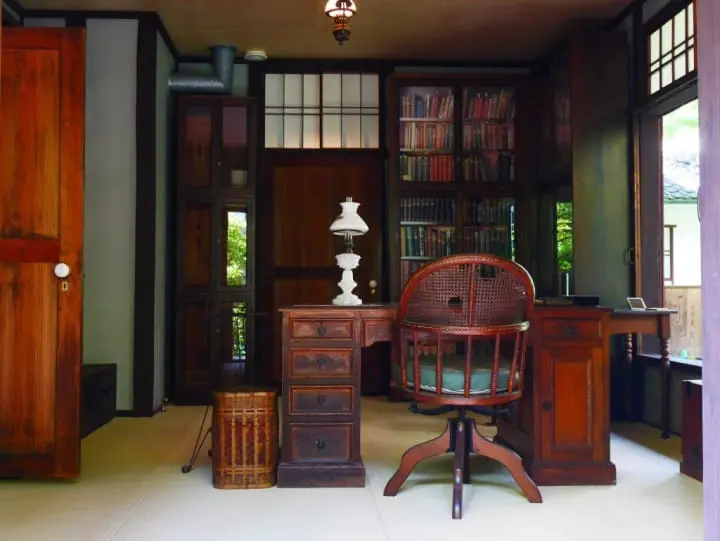 新島襄舊居一景