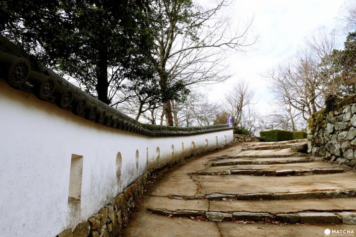 备中松山土塀