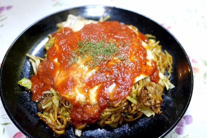 高梁市美食炒面