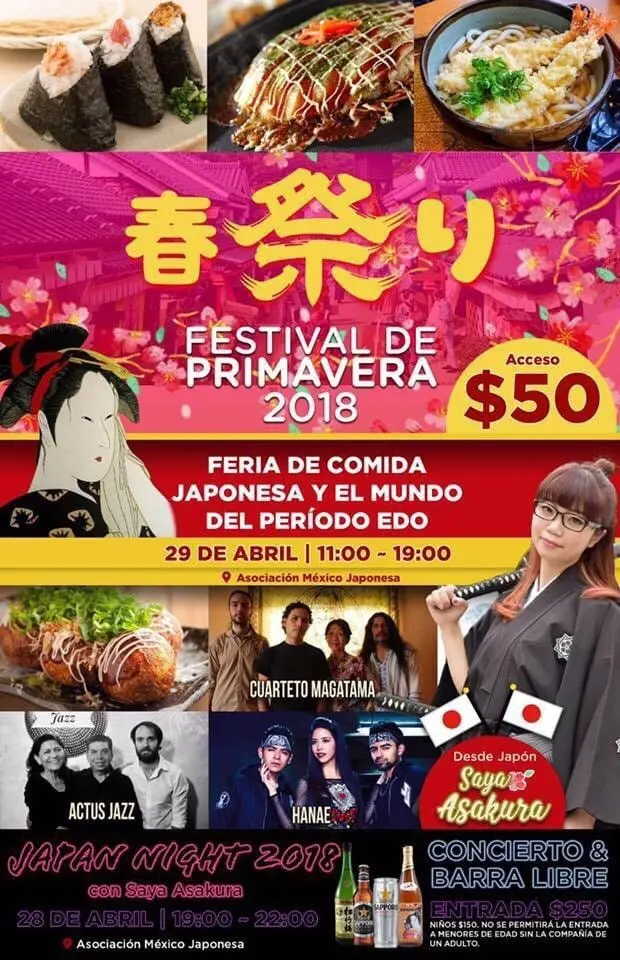 Haru Matsuri y Japan Night 2018