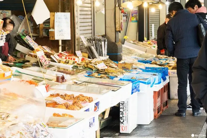 二条市場の様子