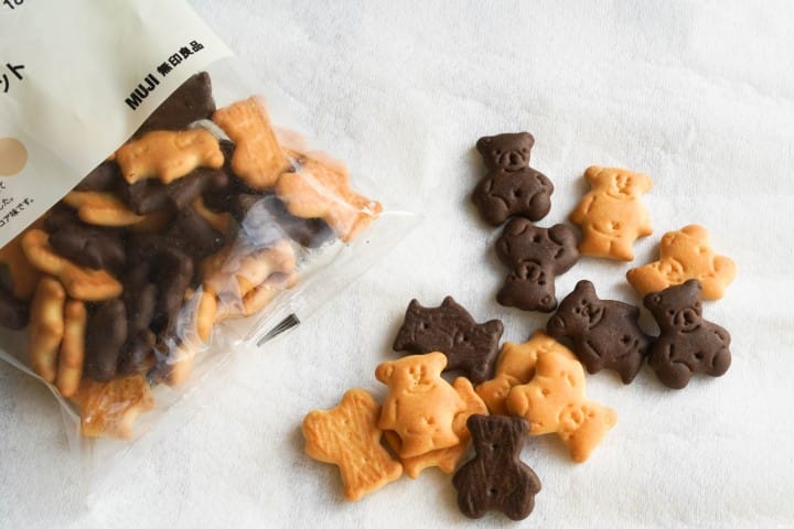 MUJI 无印良品小熊饼干