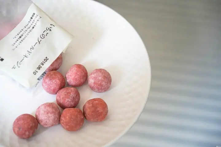 MUJI 無印良品零食 雪球