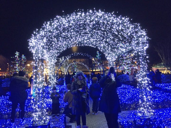 炫彩奪目打卡景點 三重名花之里燈節