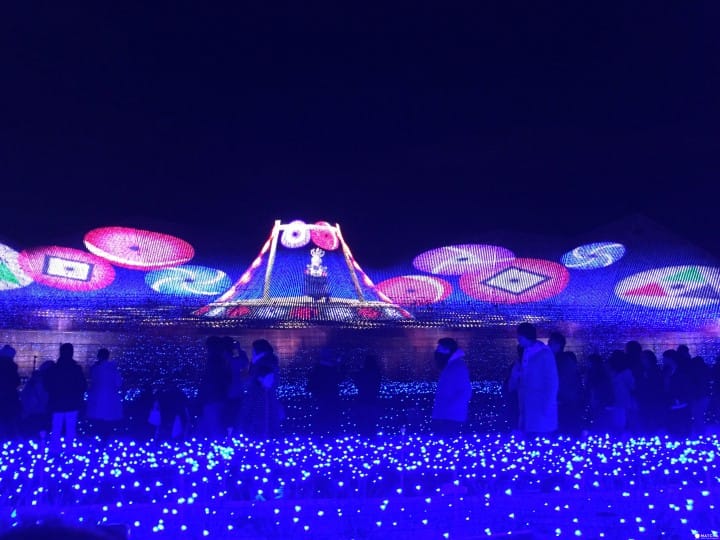 炫彩奪目打卡景點 三重名花之里燈節