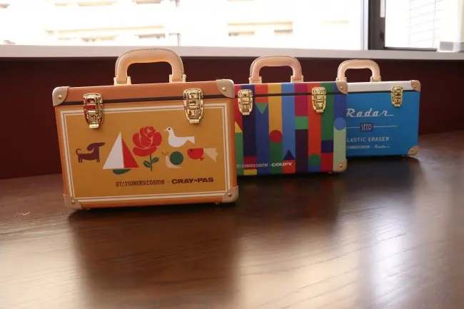 日本文具变身行李箱