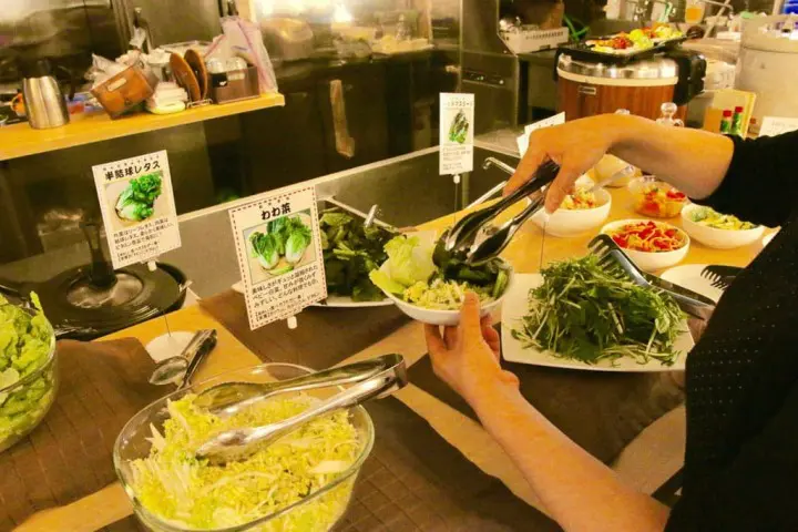 無動物性食材＆砂糖！Buffet式的精進料理「かえもん淺草本店」