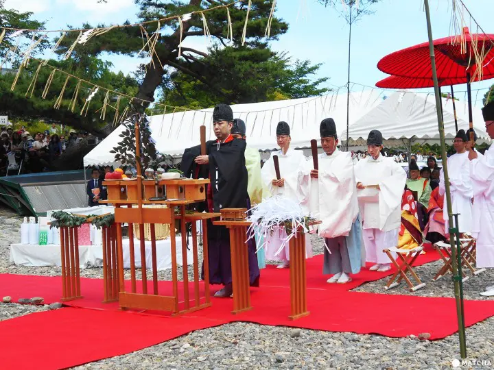 มิฟุเนะ มัตสึริ ประเพณีแห่เรือตำนานพันปี ณ อาราชิยามะ จังหวัดเกียวโต