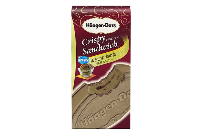 Haagen-Dazs Crispy Sandwich 焙茶黑糖新口味