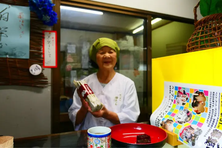 亀家の羊羹 －自家特制和果子