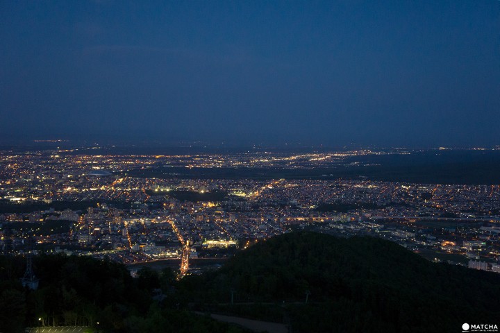 绝对想看 札幌 藻岩山夜景 观景点 欣赏方式 交通方式 Matcha 日本旅游网络杂志