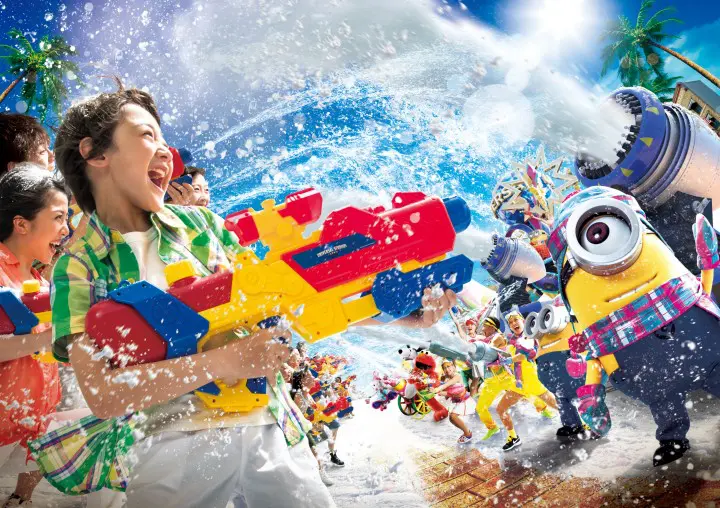 夏天大坂USJ小小兵