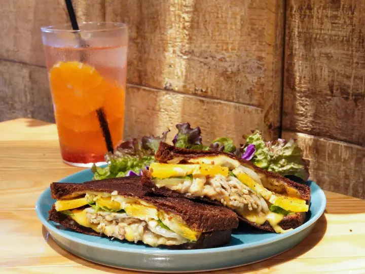 清澄白河 热三明治饮品