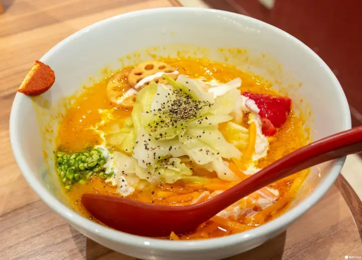 东京车站早餐素食拉面