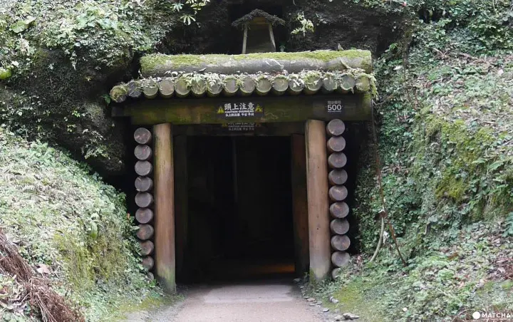 石見銀山龍源寺間步門口