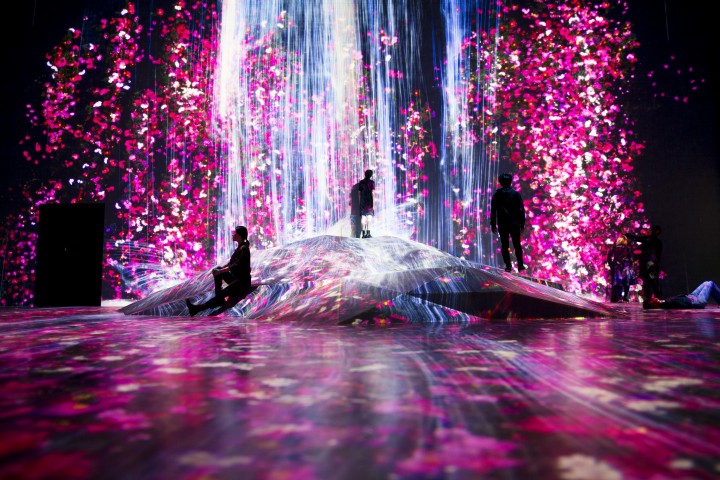 teamLAB常设美术馆 Borderless World