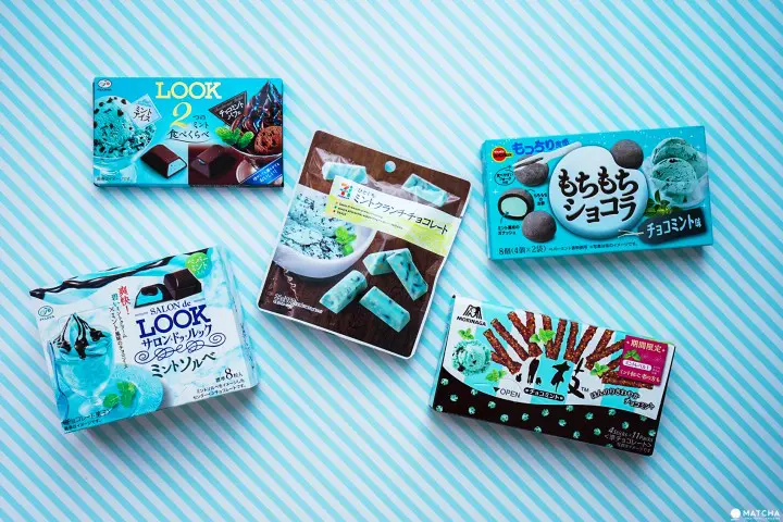 ขนมรส Chocolate Mint หอมเย็นรับร้อน หาซื้อได้ตามร้านสะดวกซื้อในญี่ปุ่น
