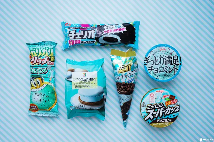 ขนมรส Chocolate Mint หอมเย็นรับร้อน หาซื้อได้ตามร้านสะดวกซื้อในญี่ปุ่น