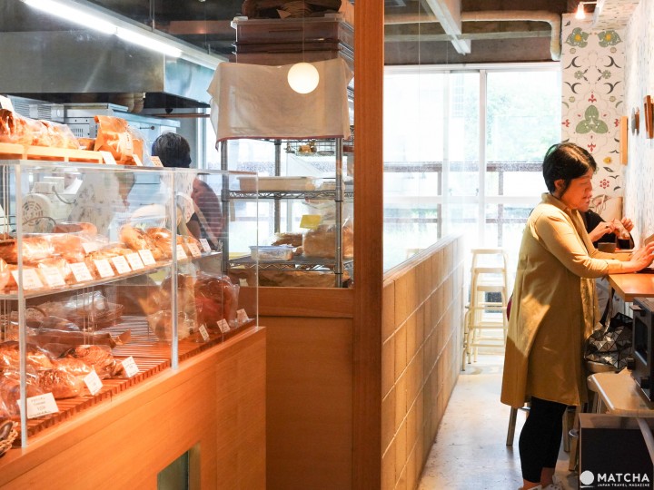 八丁堀Cawaii Bread & Coffee店内