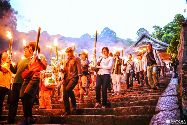 Mt. Daisen Torch Parade, Tottori - An Encounter With Japanese Religion