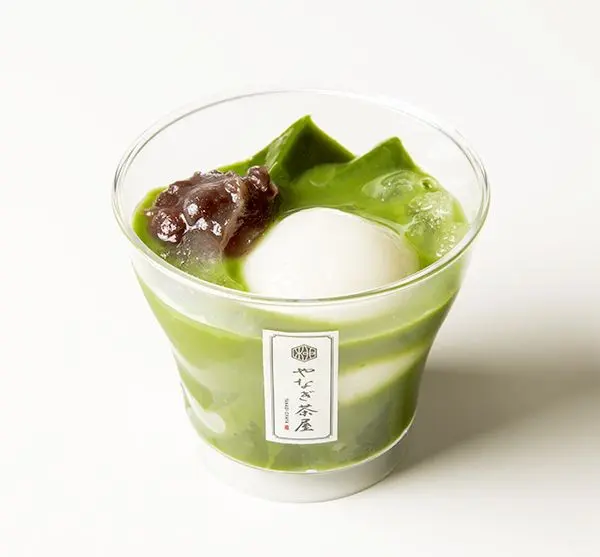 浅草YANAGI茶屋抹茶红豆白玉拿铁