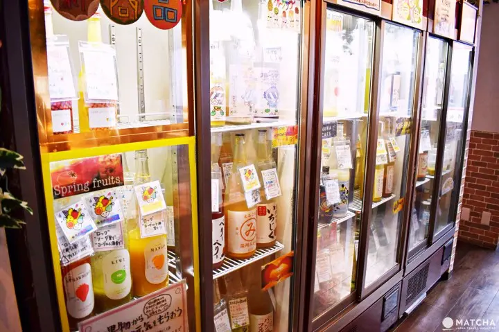 บุฟเฟ่ต์เหล้าบ๊วย เหล้าผลไม้ กว่า 100 ชนิดที่ร้าน SHUGAR MARKET ชิบูย่า (Shibuya)