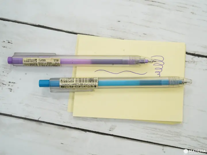 MUJI 六角按压换芯胶墨笔