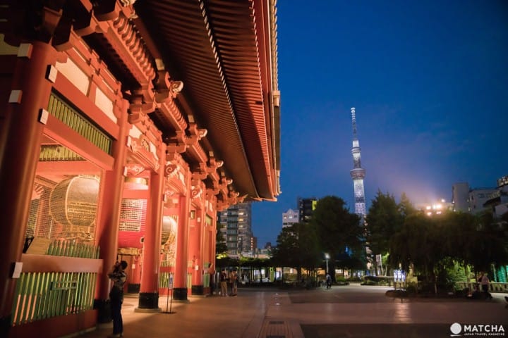 淺草寺 夜晚