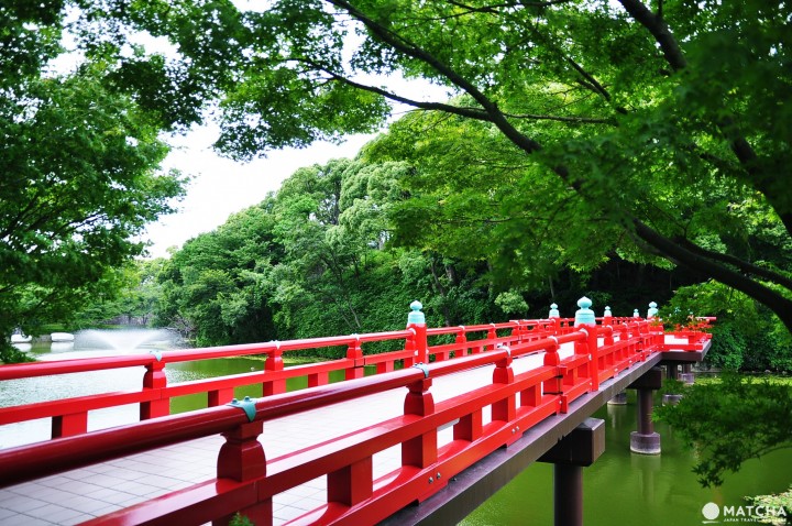 keizawaen red bridge