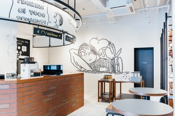 PEANUTS HOTEL PEANUTS Cafe内部