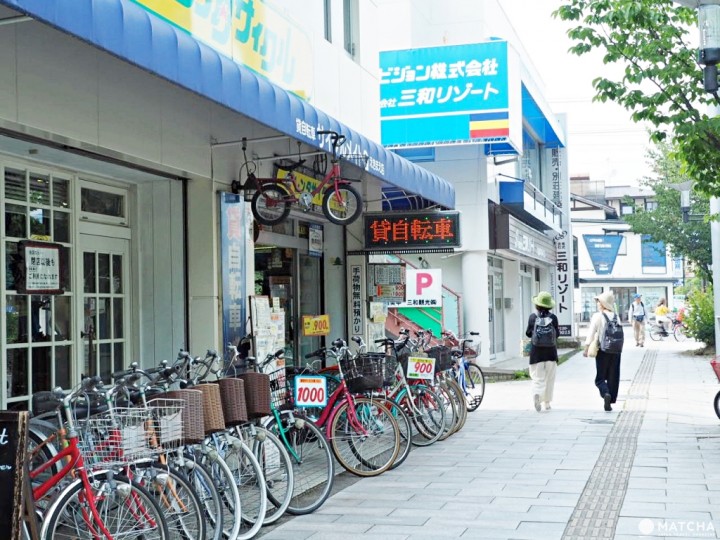 轻井泽脚踏车