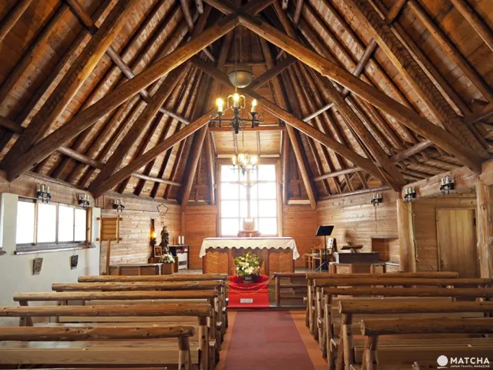 轻井泽圣保罗教堂内观