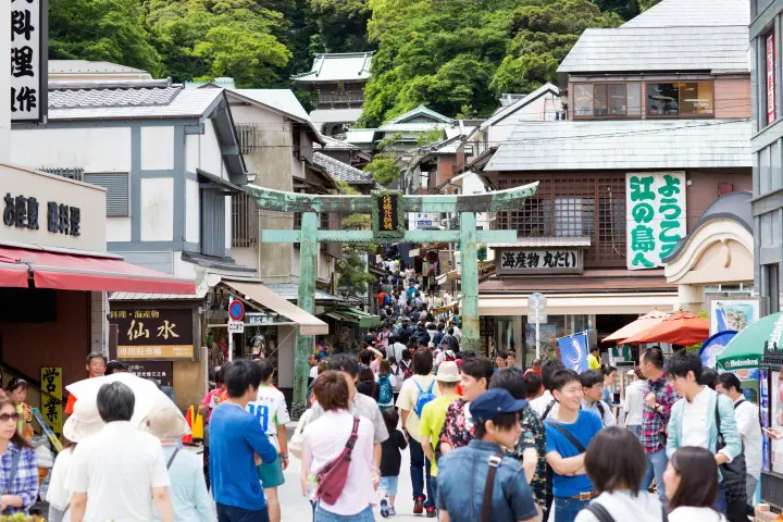 弁天仲見世通り