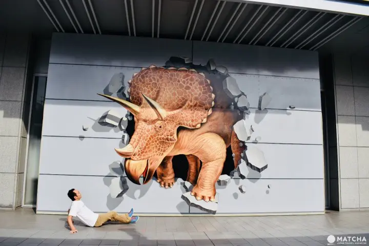 3D恐龙彩绘 有恐龙!