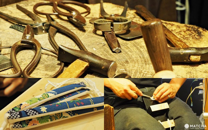 辻屋職人道具手作木屐