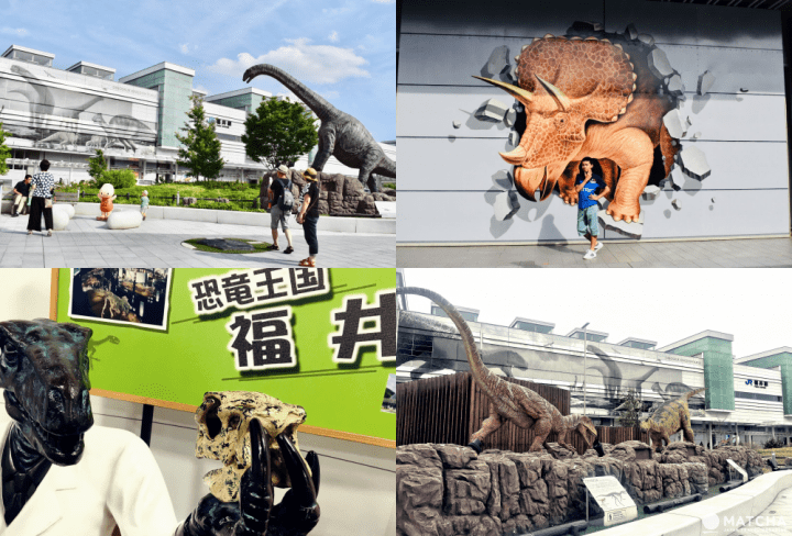 恐龍迷必朝聖!與恐龍拍照打卡熱點「JR福井站」