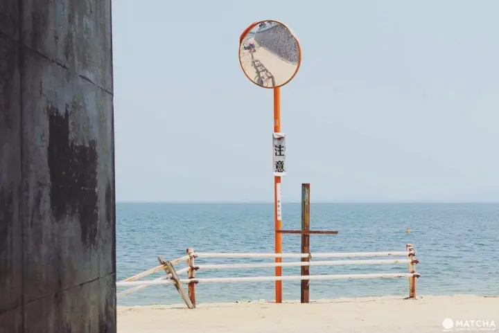 滋賀近江高島站琵琶湖