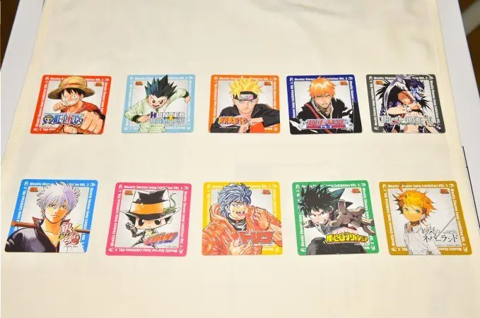 周刊少年JUMP展纪念咖啡六本木