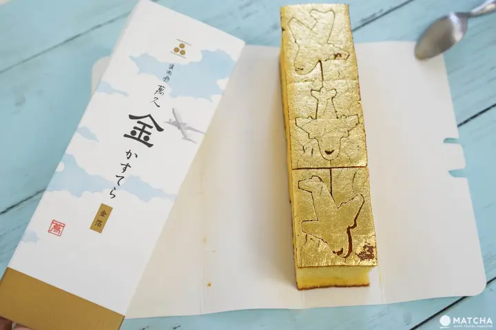 萬久金箔長崎蛋糕