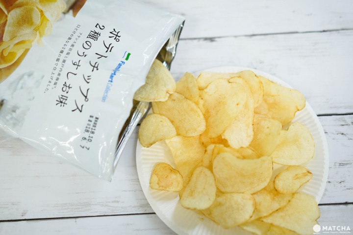 日本全家淡鹽洋芋片