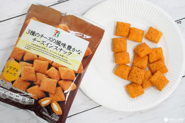 日本便利商店零食 7-11 起司脆餅