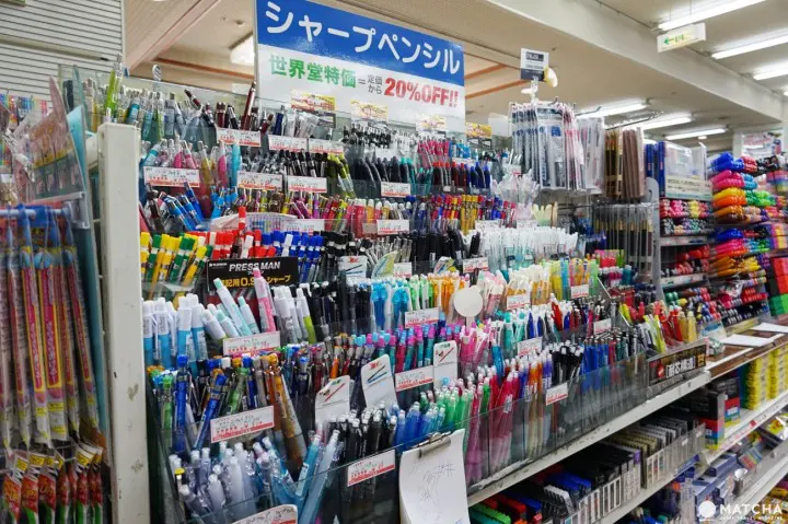 เซไกโด (SEKAIDO) สารพัดเครื่องเขียนและอุปกรณ์ศิลปะ ร้านเดียวจบที่ชินจูกุ (Shinjuku)