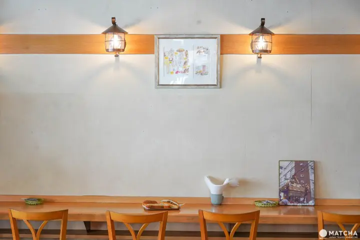 人形町 松村麵包店座位