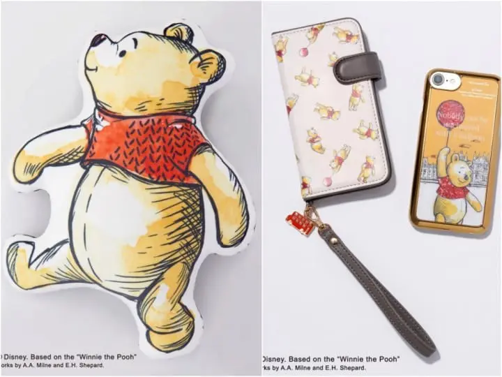 afternoon tea 小熊维尼手机壳抱枕