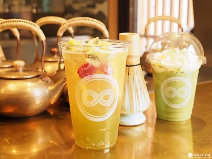 代官山 八屋水果碳酸茶抹茶冰沙